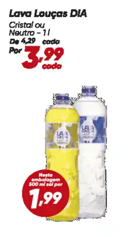 Dia Lava Louças DIA oferta