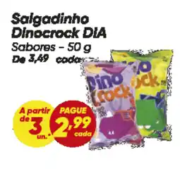 Dia Salgadinho Dinocrock DIA oferta