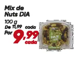 Dia Mix de Nuts DIA oferta