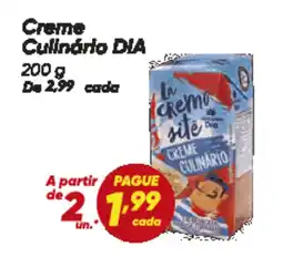 Dia Creme Culinário DIA oferta