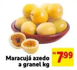 Extra Supermercado Maracujá azedo a granel oferta