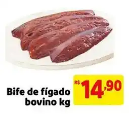 Extra Supermercado Bife de fígado bovino oferta