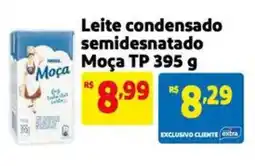 Extra Supermercado Leite condensado semidesnatado Moça TP oferta