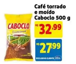 Extra Supermercado Café torrado e moído Caboclo oferta