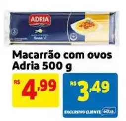 Extra Supermercado Macarrão com ovos Adria oferta