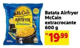 Extra Supermercado Batata Airfryer McCain extracrocante oferta