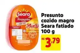 Extra Supermercado Presunto cozido magro Seara fatiado oferta