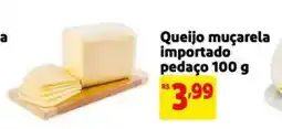 Extra Supermercado Queijo muçarela importado pedaço oferta