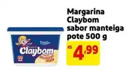 Extra Supermercado Margarina Claybom sabor manteiga pote oferta