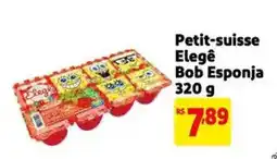 Extra Supermercado Petit-suisse Elegê Bob Esponja oferta