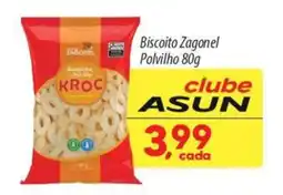 Asun Biscoito Zagonel Polvilho oferta