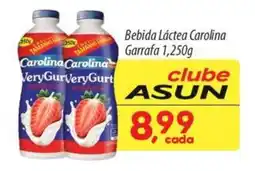 Asun Bebida Láctea Carolina Garrafa oferta