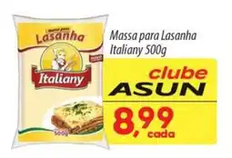 Asun Massa para Lasanha Italiany oferta
