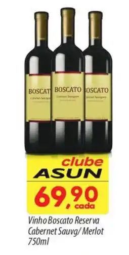 Asun Vinho Boscato Reserva Cabernet Sauvg/Merlot oferta