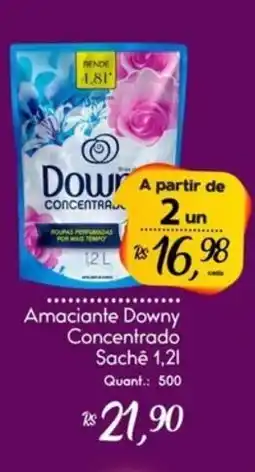 Giassi Supermercados Amaciante Downy Concentrado Sachê oferta