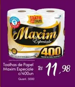 Giassi Supermercados Toalhas de Papel Maxim Especiale oferta