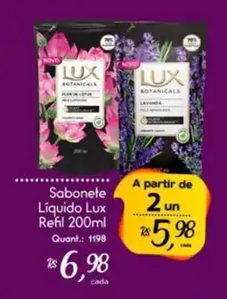 Giassi Supermercados Sabonete Liquido Lux Refil oferta
