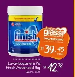 Giassi Supermercados Lava-louças em Pó Finish Advanced oferta