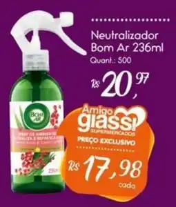 Giassi Supermercados Neutralizador Bom Ar oferta