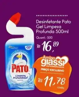 Giassi Supermercados Desinfetante Pato Gel Limpeza Profunda oferta