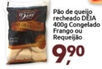 Supermercados Nori Pao de Queijo recheado Deia 400g frango ou Requeijao oferta