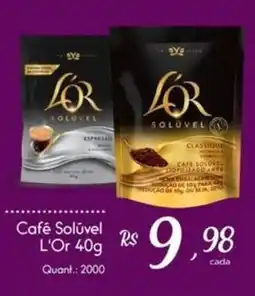 Giassi Supermercados Café Solúvel L'Or oferta