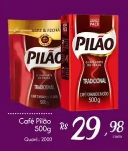 Giassi Supermercados Café Pilão oferta