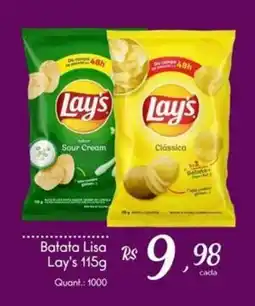 Giassi Supermercados Batata Lisa Lay's oferta