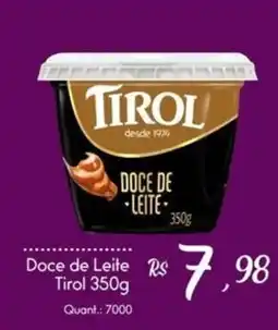 Giassi Supermercados Doce de Leite Tirol oferta