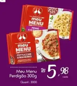 Giassi Supermercados Meu Menu Perdigão oferta