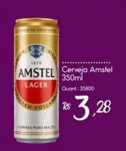 Giassi Supermercados Cerveja Amstel oferta