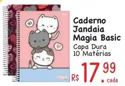 Supermercados Mateus Caderno Jandaia Magia Basic oferta