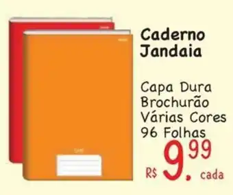 Supermercados Mateus Caderno Jandaia oferta
