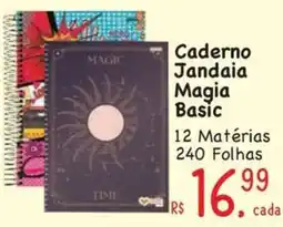 Supermercados Mateus Caderno Jandaia Magia Basic oferta