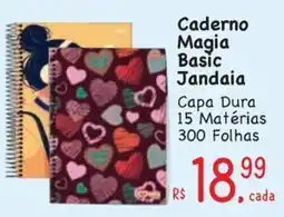 Supermercados Mateus Caderno Magia Basic Jandaia oferta