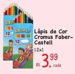 Supermercados Mateus Lapis de Cor Cromus Faber-Castell oferta