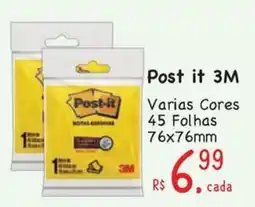 Supermercados Mateus Post it 3M oferta
