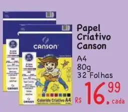 Supermercados Mateus Papel Criativo Canson oferta