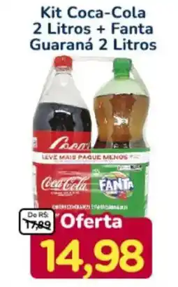 Nagumo Kit Coca-Cola + Fanta Guaraná oferta