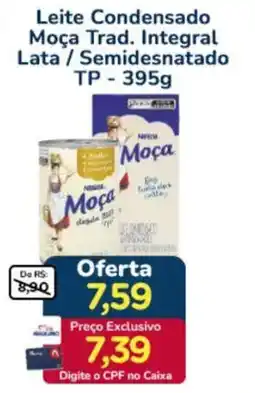 Nagumo Leite Condensado Moça Trad. Integral Lata / Semidesnatado oferta