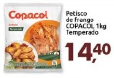 Supermercados Nori Petisco de Frango Copacol 1kg Temperado oferta