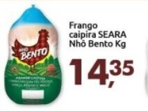 Supermercados Nori Frango Caipira Seara Nho Bento 1kg oferta