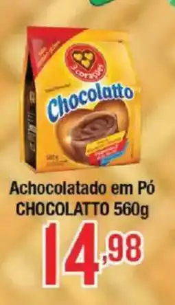 Supermercados Unidos Achocolatado em Pó CHOCOLATTO oferta