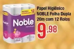Supermercados Unidos Papel Higiênico NOBLE Folha Dupla 20m oferta