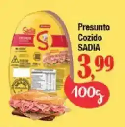 Supermercados Unidos Presunto Cozido SADIA oferta