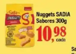 Supermercados Unidos Nuggets SADIA Sabores oferta