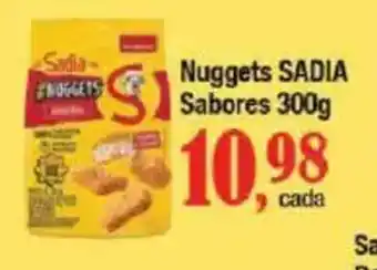 Supermercados Unidos Nuggets SADIA Sabores oferta