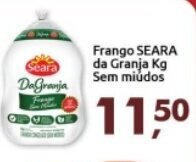 Supermercados Nori Frango Seara de Granja 1kg sem miudos oferta