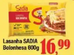 Supermercados Unidos Lasanha SADIA Bolonhesa oferta