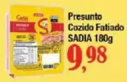 Supermercados Unidos Presunto Cozido Fatiado SADIA oferta